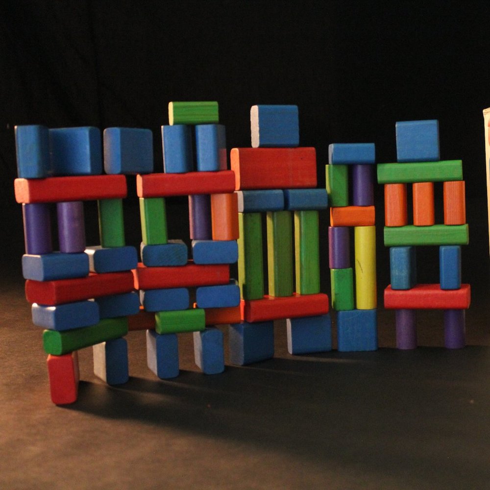 PlaySkool Blocks in 1978 Original Box